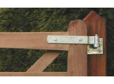 Engelse poort  verstelbare scharnier op plaat - 30 cm