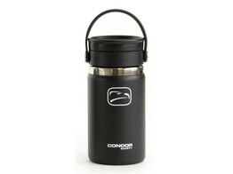 Condor Drinkfles to go Coffee/tea Hydro Flask / Condor 355ml zwart