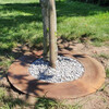 Boomcirkel corten  Tree Border  dia  50 cm - zichtbare randbreedte 10 cm