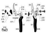 Felco Bovenmes voor F 6 12