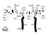 Felco Plastiek omhulsel voor F 13