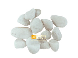 Sierkeien Crystal/Extra white keien ROND 40/80 mm   Frans Agro