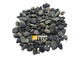 Siergrind Beach Pebbles zwart  5/8 mm geleverd