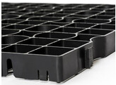 Grastegel Eccodal 80 x 80 x 5 cm zwart  0 64 m  