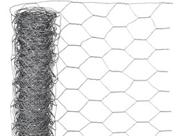 Metalex - mazen zeshoekig 40 mm - 1 m H x 10 m L - verzinkt
