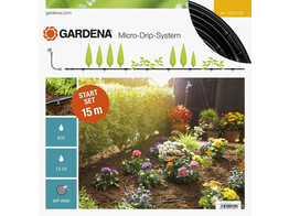 Gardena Micro-Drip Starter set voor 15m rijplanten