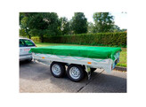 Aanhanger gaasnet 2 50 m x 4 00 m groen