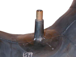 Meststofstrooier binnenband SHAK recht ventiel 350-6